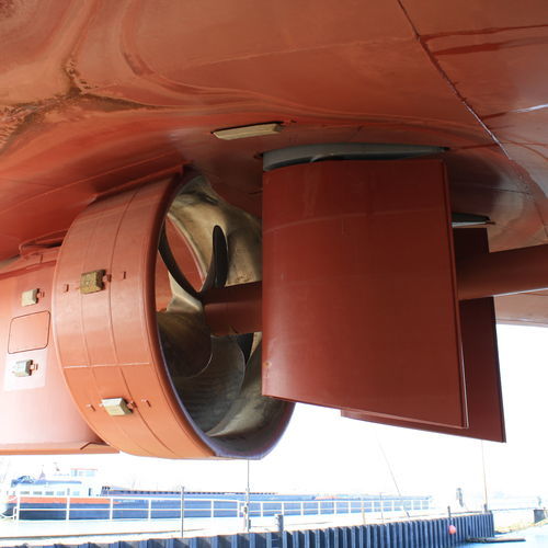 Gouvernail pour navire - Flanking - Damen Marine Components