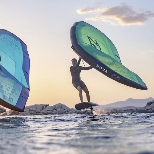 Aile wing gonflable hybride - NOVA LIGHT - North Kites - de vitesse