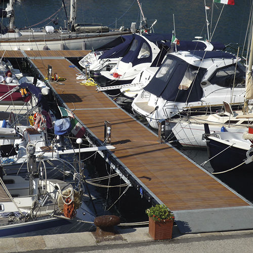 Ponton flottant - MIDDLE  - Martini Alfredo - d'amarrage / pour marina / pour bateau
