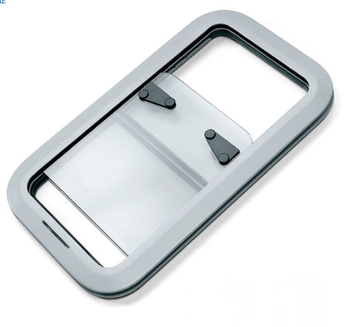 Hublot rectangulaire - S11 - Nautica F4 - pour bateau / ouvrant / avec angles arrondis