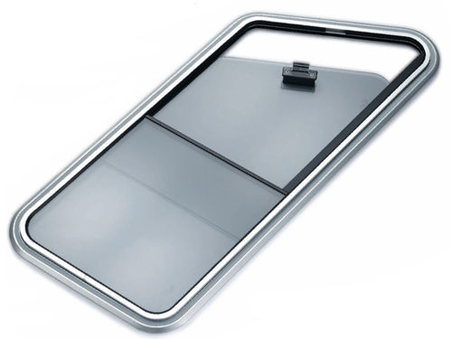Fenêtre pour bateau - S12 - Nautica F4 - ouvrante / rectangulaire / en verre