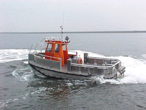 Bateau de service offshore - ALN 052 ‘OIL Int.’ - Alnmaritec - catamaran / in-bord hydrojet / en aluminium