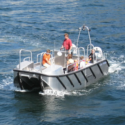 Bateau taxi - ALN 093 ‘Clan Albain’ - Alnmaritec - catamaran / hors-bord / en aluminium