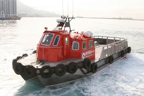 Bateau de transport logistique - ALN 086 ‘MHB Swordfish’ - Alnmaritec - in-bord hydrojet / en aluminium