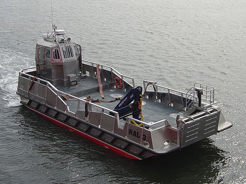 Bateau de débarquement - ALN 066 ‘RAL 3’ - Alnmaritec - in-bord / en aluminium