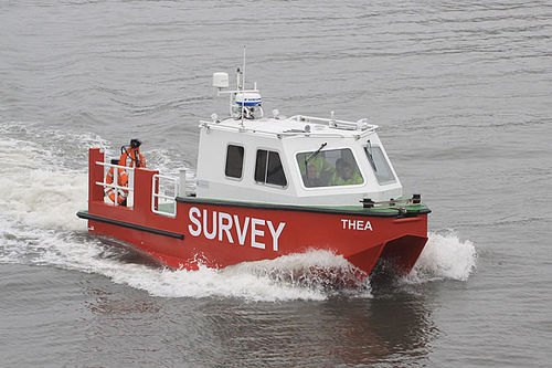 Bateau d'étude hydrographique - ALN 163 ‘Thea’ - Alnmaritec - in-bord