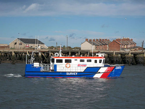 Bateau de recherche scientifique - ALN 115 ‘Thames Guardian’ - Alnmaritec - in-bord