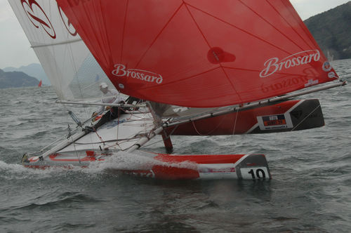 Foc - Ullman Sails - pour multicoque de sport / coupe tri-radiale / F18