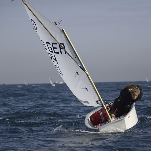 Grand-voile - Ullman Sails - pour dériveur / coupe horizontale / Optimist