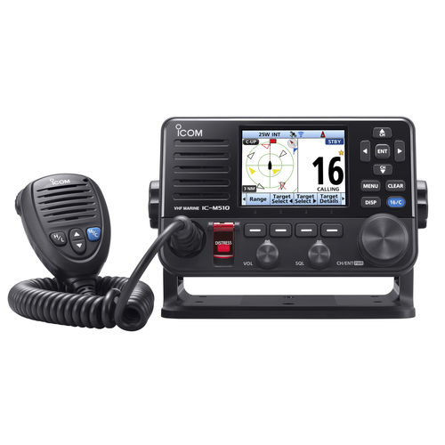 Radio Pour Bateau Ic M E Icom France Pour Navire Pour Voilier Fixe