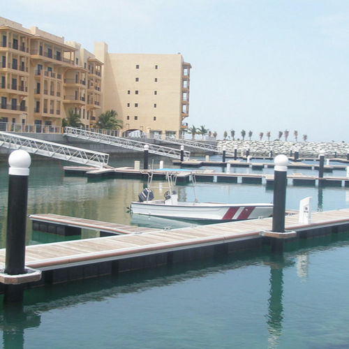 Ponton flottant - FRICA MIDDLE EAST - Metalu Industries International - d'amarrage / pour marina / en aluminium