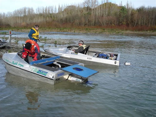 Runabout hydrojet - PUDDLE HOPPER 3.4 - SDM - à double console