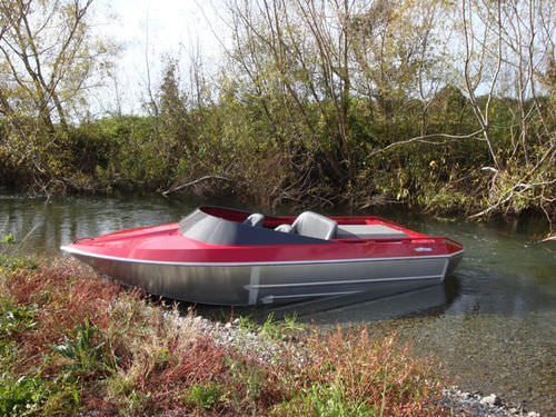 Runabout hydrojet - RIVER BOAT 4.45 | 2 - SDM - à double console