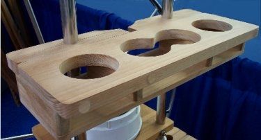 Porte-boissons pour bateau en teck - TeakFlex