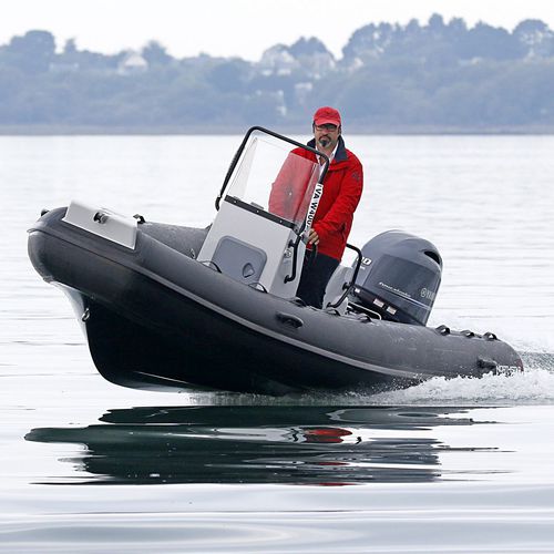 Bateau pneumatique hors-bord - CORE 5.4 - NORTHSTAR RIBs - semi-rigide / open / à console jockey