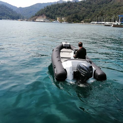 Bateau pneumatique hors-bord - AXIS 3.8 - NORTHSTAR RIBs - RIB / open / à console latérale