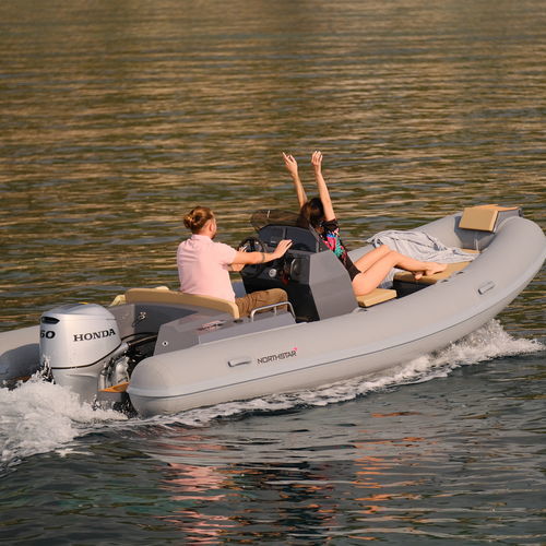 Bateau pneumatique hors-bord - Axis 4.8 - NORTHSTAR RIBs - semi-rigide / open / à console latérale