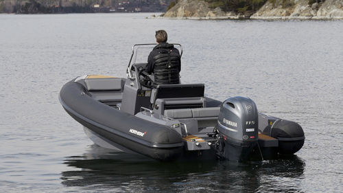 Bateau pneumatique hors-bord - Orion 6 - NORTHSTAR RIBs - RHIB / open / à console centrale