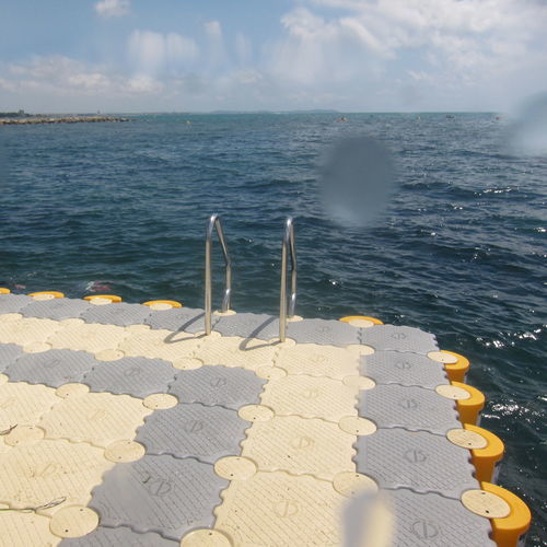 Plateforme fixe - PLATEFORME DE BAIGNADE - MARINEFLOOR EUROPE - flottante / de baignade / multifonction
