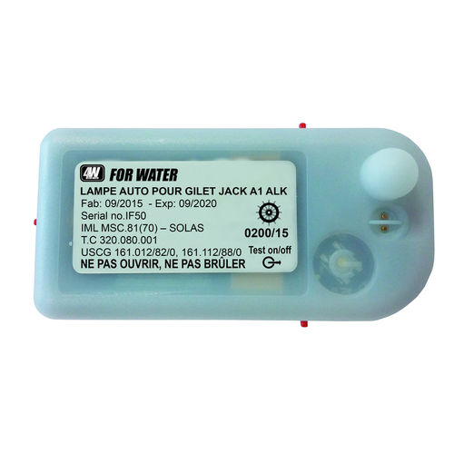 Lampe à éclats - AUTOMATIQUE - Forwater - marine / pour gilet de sauvetage / à déclenchement automatique