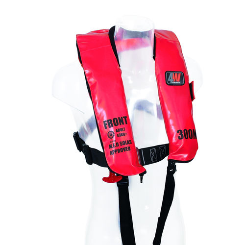 Gilet de sauvetage gonflable automatique - SOLAS 300N - Forwater - 300 N / unisexe / avec harnais de sécurité