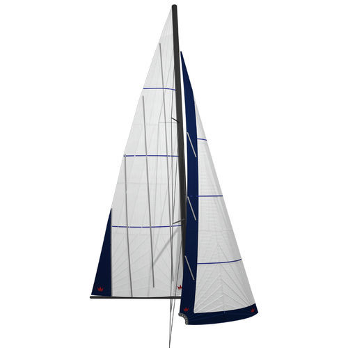 Voile de portant - MARIN - ELVSTRØM SAILS - pour voilier de croisière / coupe tri-radiale / en nylon