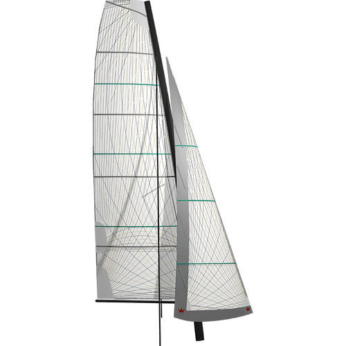 Grand-voile à corne - KOONAA - ELVSTRØM SAILS - foc sur enrouleur / pour multicoque de croisière