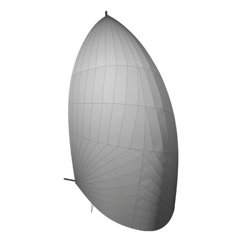 Spinnaker asymétrique - ZONDA - ELVSTRØM SAILS - pour voilier de course / coupe radiale / en nylon