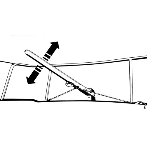 Frein de barre - TILLER-LOCK - UltraGlozz Co. ApS