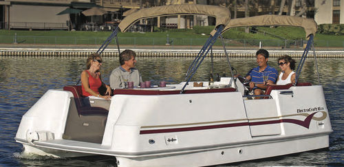 Bateau ponton électrique - 16CS - ElectraCraft - max. 9 personnes
