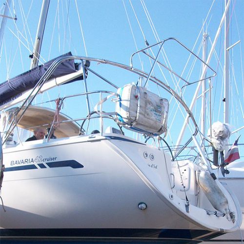 Support de panneau solaire pour bateaux - 59-SUP-25 - INOX MARINE INNOVATION