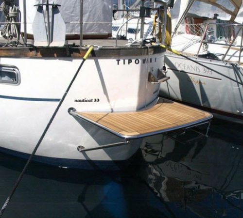 Plateforme fixe - INOX MARINE INNOVATION - pour bateau / sur mesure