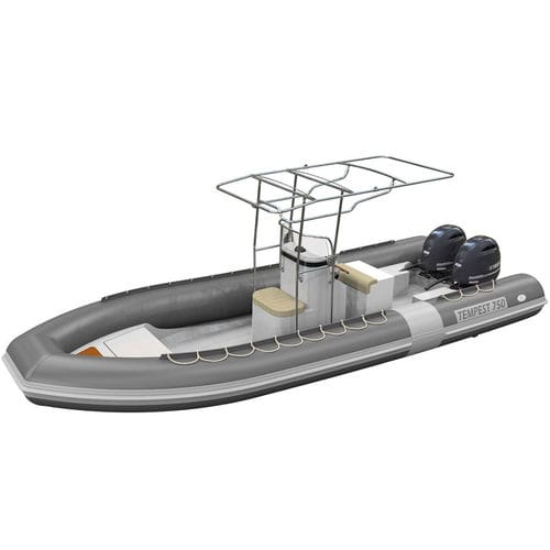 T-top pour bateau à moteur - 57-02 - INOX MARINE INNOVATION