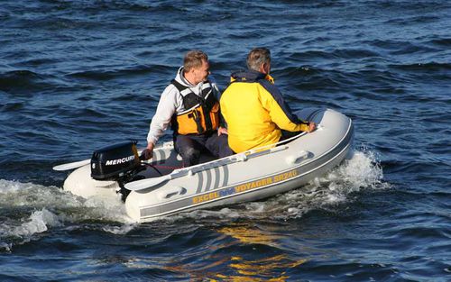 Bateau pneumatique hors-bord - VOYAGER SR240 - Excel Inflatables - semi-rigide / max. 3 personnes / annexe pour yacht