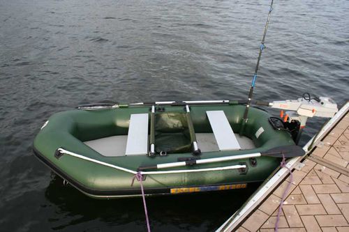Bateau pneumatique hors-bord - RT260 - Excel Inflatables - électrique / pour la pêche / max. 4 personnes