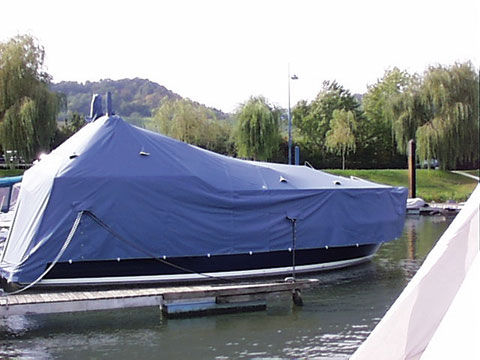 Housse de protection de bateau à moteur - Nauti Sattler