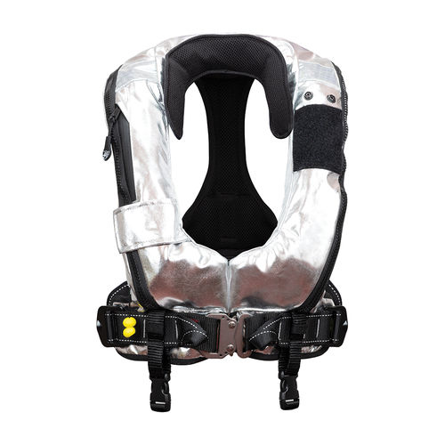Gilet de sauvetage gonflable automatique - HURRICANE EVO ANTIFIAMMA 290 - Veleria San Giorgio - 290 N / unisexe / avec harnais de sécurité