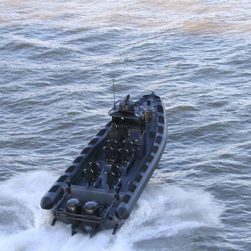 Bateau professionnel hors-bord - MR-1050 COMMANDO - Madera Ribs - bateau pneumatique semi-rigide