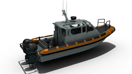 Bateau de transport de personnel - MRC950 - Madera Ribs - hors-bord / bateau pneumatique semi-rigide