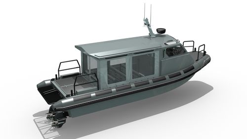 Bateau de transport de personnel - MRCD1050 - Madera Ribs - in-bord / diesel / bateau pneumatique semi-rigide