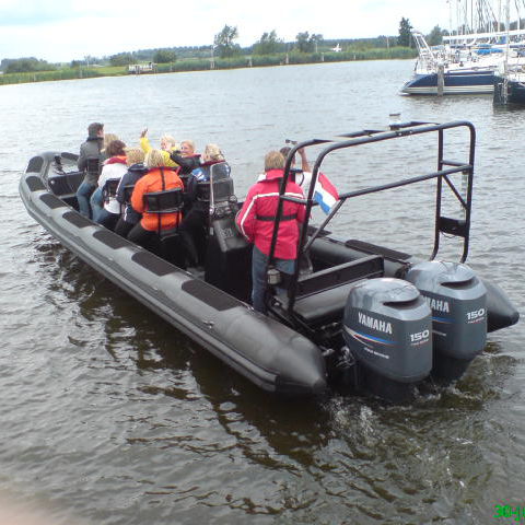 Bateau touristique - MR-1000 TOURIST - Madera Ribs - hors-bord / bateau pneumatique semi-rigide