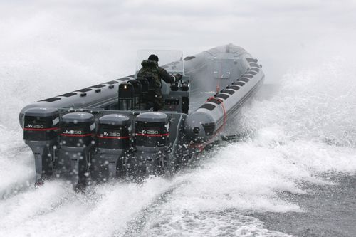 Bateau utilitaire - MRC1250 - Madera Ribs - hors-bord / bateau pneumatique semi-rigide