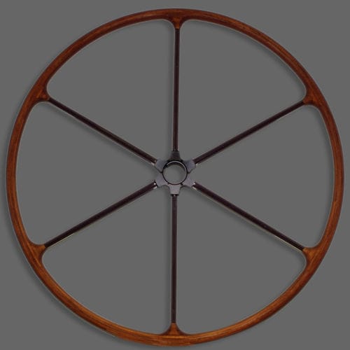 Barre à roue pour voilier - TCE-Engineering - en teck / en carbone / course