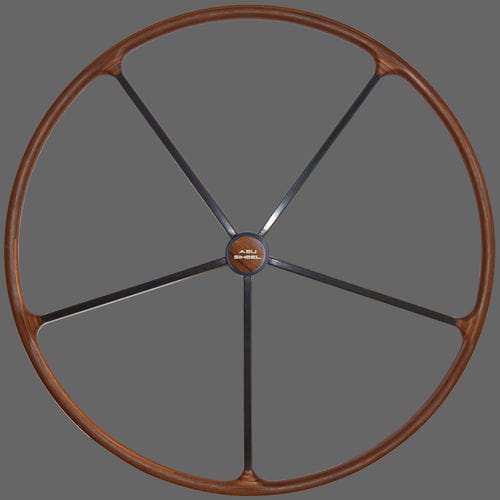 Barre à roue pour voilier - NATURELLE Version 1 - TCE-Engineering - en teck / en carbone