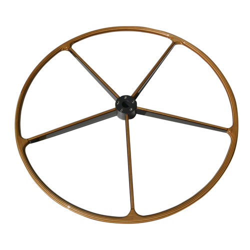 Barre à roue pour voilier - CLASSIC 5 spokes - TCE-Engineering - en teck / traditionnelle
