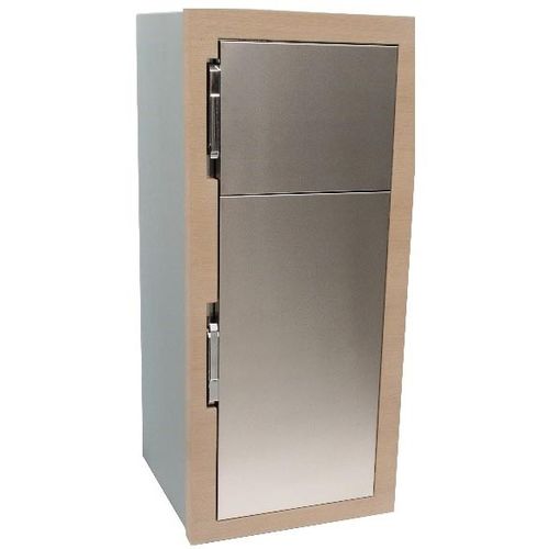Réfrigérateur congélateur pour yacht - Frigonautica - encastrable / à chargement par devant / en inox