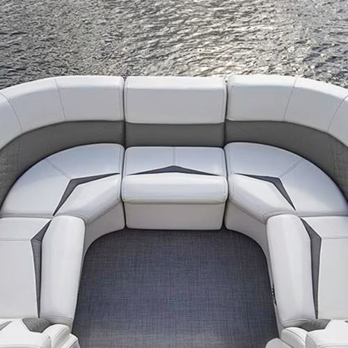 Banquette pour bateau ponton - Manitou Pontoon Boats - blanche
