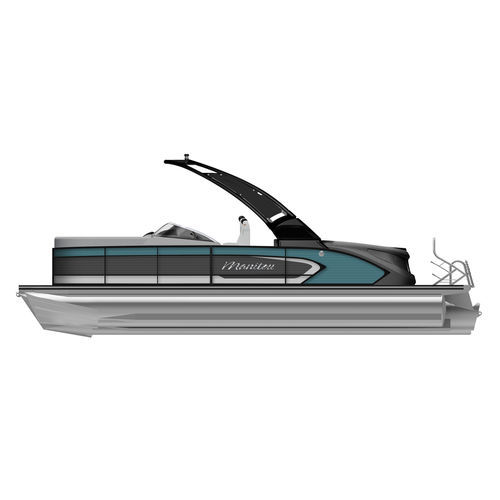 Bateau ponton hors-bord - LX 27 SRS - Manitou Pontoon Boats - bimoteur / tri-tube / open