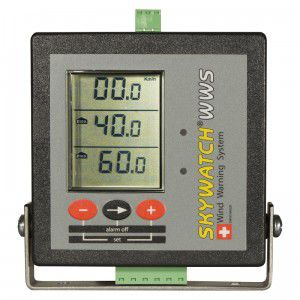 Anémomètre numérique - WWS - JDC Electronic - avec alarme