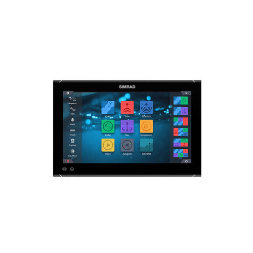 Moniteur pour bateau - NSO evo3 - Simrad Yachting - système de navigation / sonar / tactile